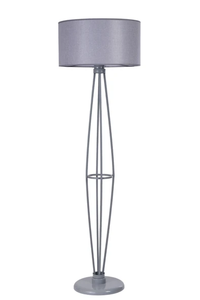 Lumexx HEDAR GRİ LAMBADER SİLİNDİR HASIR GRİ ABAJURLU - Resim 2