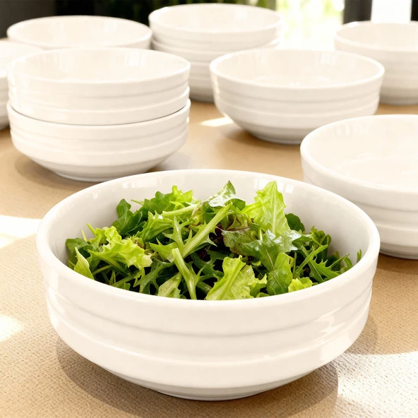 GÜRAL PORSELEN Lizbon 12 Adet 8 Cm Joker Kase - Resim 3