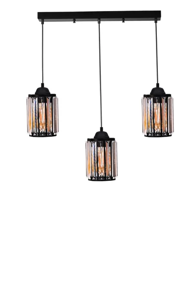 Lumexx HUGO 3 LÜ SIRALI SİYAH SARKIT - Resim 2