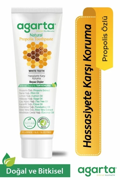 Agarta Doğal Propolis Diş Macunu 100 ml - 2