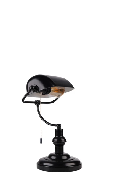 Lumexx BANKER SİYAH MASA LAMBASI - Resim 6