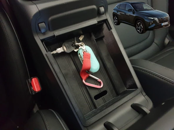 Hyundai Tucson Orta Kolçak Ayırıcı Bölme Organizeri 2021-2025 ürün görseli