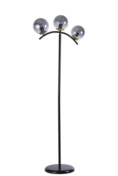 Lumexx VELVET 3 LÜ SİYAH LAMBADER FÜME CAMLI - Resim 2