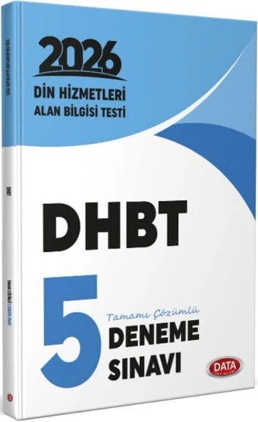 Data Yayınları 2026 DHBT 5 Deneme ürün görseli 1