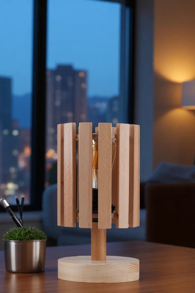 Lumexx KASNAK NATUREL MASA LAMBASI - Resim 2