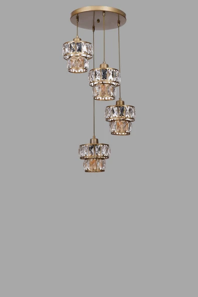 Lumexx LEO 4 LÜ TEPSİLİ ESKİTME SARKIT - Resim 3