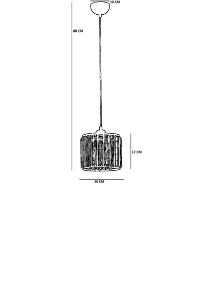 Lumexx HUGO ORTA TEKLİ ESKİTME SARKIT - Resim 4