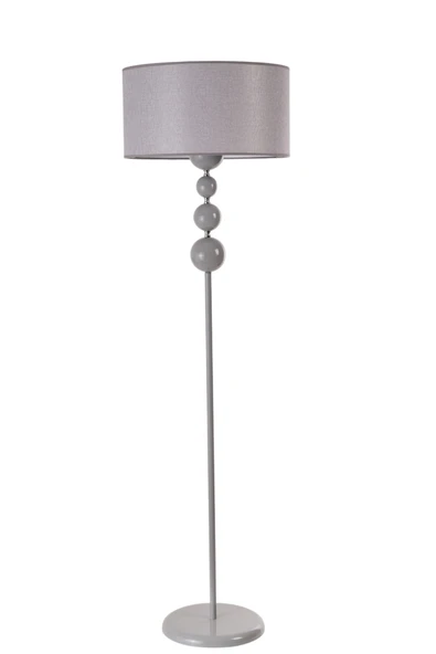 Lumexx HAYAL GRİ LAMBADER SİLİNDİR HASIR GRİ ABAJURLU - Resim 2