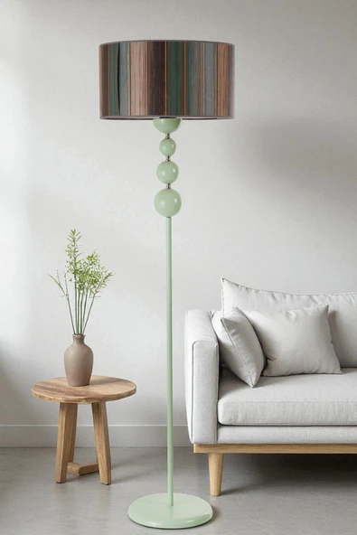 Lumexx HAYAL YEŞİL LAMBADER SİLİNDİR RENKLİ ABAJURLU ürün görseli