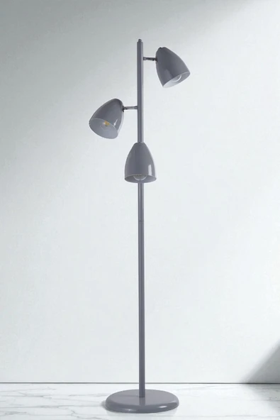 Lumexx FRANK 3 LÜ GRİ LAMBADER ürün görseli