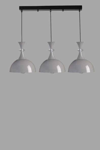 Lumexx AKAY 3 LÜ SIRALI GRİ SARKIT - Resim 4