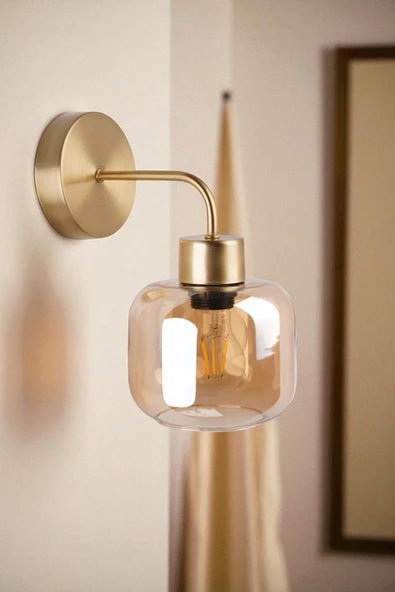 Lumexx PARLA ESKİTME BAL CAMLI APLİK ürün görseli