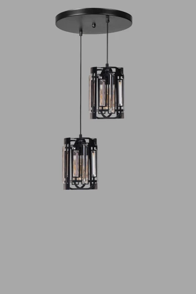 Lumexx BALA 2 Lİ TEPSİLİ SİYAH SARKIT - Resim 3