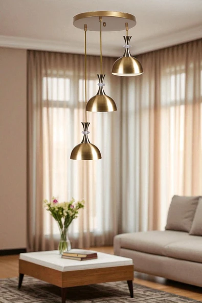 Lumexx AKAY 3 LÜ TEPSİLİ ESKİTME SARKIT ürün görseli