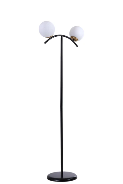 Lumexx VELVET 2 Lİ SİYAH LAMBADER BEYAZ CAMLI - Resim 2