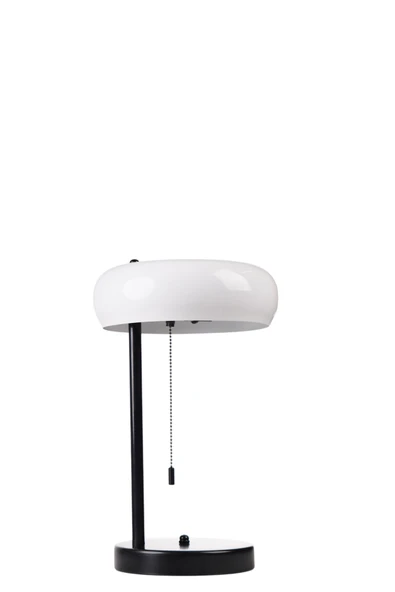 Lumexx SMİTH SİYAH BEYAZ BAŞLIKLI MASA LAMBASI - Resim 3