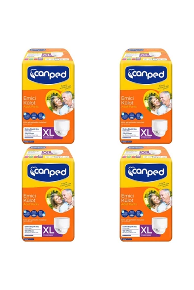 Emici Külot Xlarge 30'lu Paket 4'lü ürün görseli