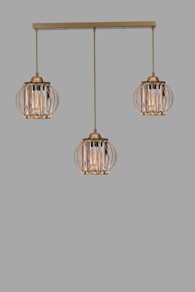 Lumexx OHRİD 3 LÜ SIRALI ESKİTME SARKIT - Resim 3