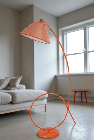 Lumexx KAYA TURUNCU LAMBADER PRAMİT HASIR TURUNCU ABAJURLU ürün görseli