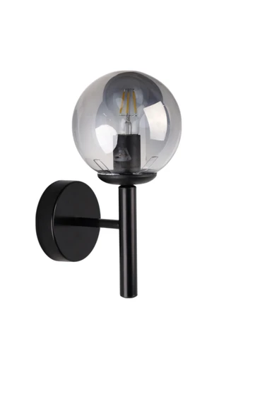 Lumexx LUKE SİYAH FÜME CAMLI APLİK - Resim 2