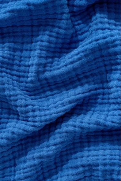 Rayme Textile Müslin Yatak Örtüsü Ultra Yumuşak Yüksek Kaliteli 4 Kat Muslin Pike (Tek Kişilik (240x280 cm) - Resim 2