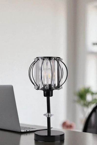 Lumexx OHRİD SİYAH MASA LAMBASI ürün görseli