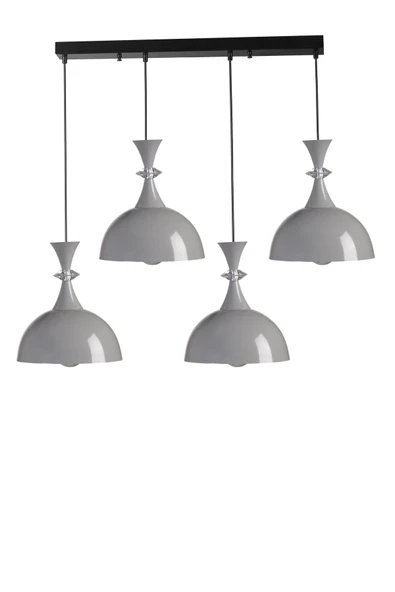 Lumexx AKAY 4 LÜ SIRALI GRİ SARKIT - Resim 2