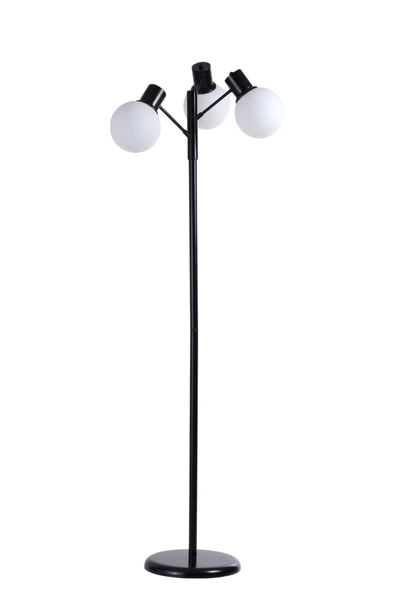 Lumexx SAFİR 3 LÜ SİYAH LAMBADER BEYAZ CAMLI - Resim 2