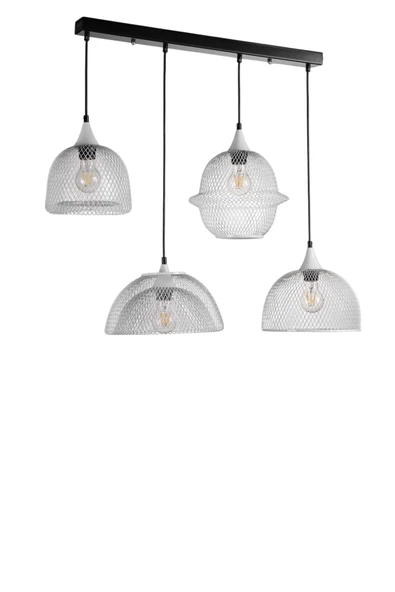 Lumexx KARMAŞIK 4 LÜ SIRALI BEYAZ SARKIT - Resim 2