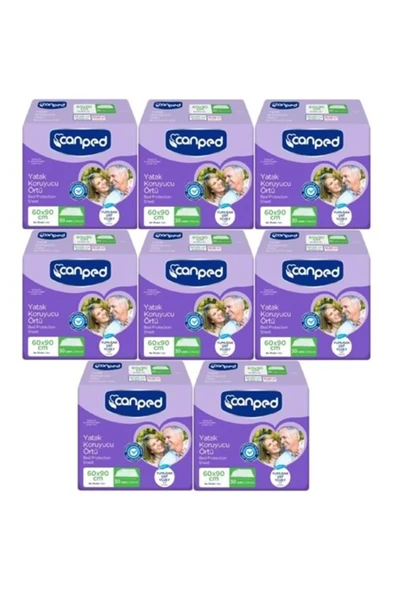 STD Canped Hasta Yatak Koruyucu 60*90CM 240 Adet (8PK*30) ( TEKLİDİR ) ürün görseli
