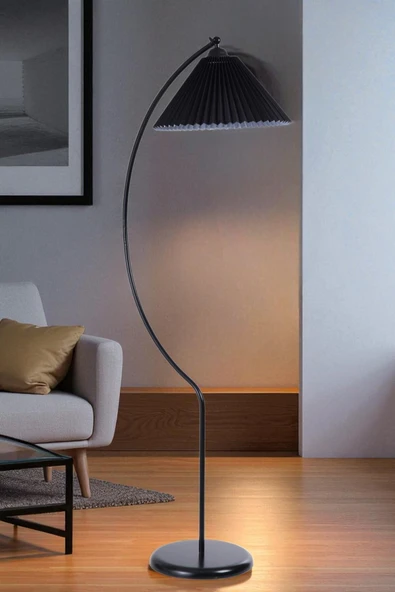 Lumexx OGEDAY SİYAH LAMBADER PİLELİ SİYAH ABAJURLU ürün görseli