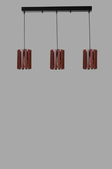 Lumexx KASNAK 3 LÜ SIRALI CEVİZ SARKIT - Resim 3