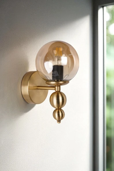 Lumexx YAREN ESKİTME BAL CAMLI APLİK ürün görseli