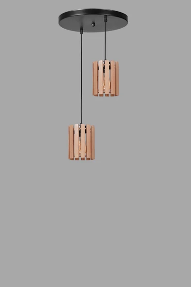 Lumexx KASNAK 2 Lİ TEPSİLİ NATUREL SARKIT - Resim 3