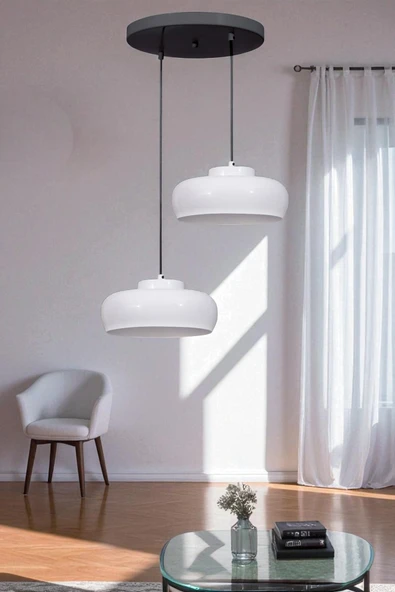 Lumexx SMİTH 2 Lİ TEPSİLİ BEYAZ SARKIT ürün görseli