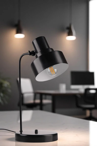 Lumexx DANİEL SİYAH MASA LAMBASI ürün görseli