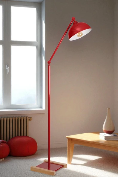 Lumexx MİLAS KIRMIZI RETRO BAŞLIKLI LAMBADER ürün görseli