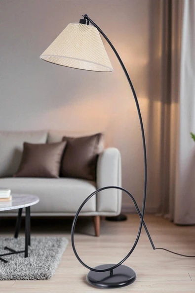 Lumexx KAYA SİYAH LAMBADER PRAMİT PETEK ABAJURLU ürün görseli