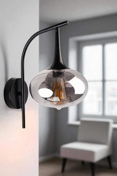 Lumexx ZARA SİYAH FÜME CAMLI APLİK ürün görseli