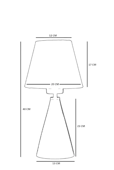 Lumexx JUNO CEVİZ HASIR SİYAH ABAJURLU MASA LAMBASI - Resim 5