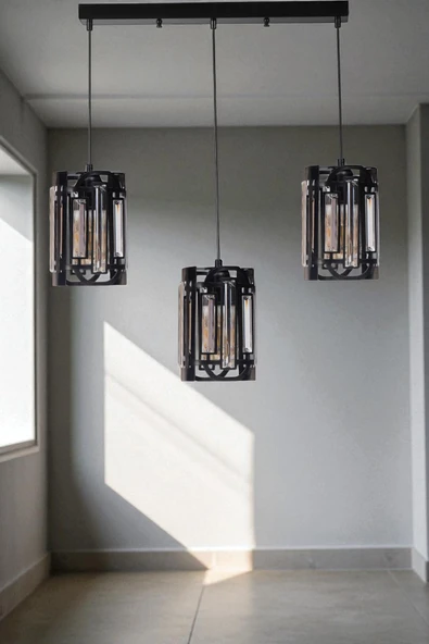 Lumexx BALA 3 LÜ SIRALI SİYAH SARKIT ürün görseli