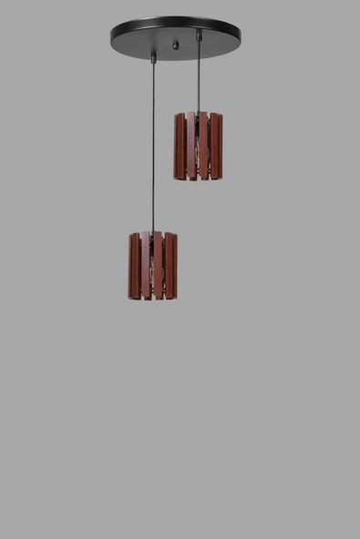 Lumexx KASNAK 2 Lİ TEPSİLİ CEVİZ SARKIT - Resim 3