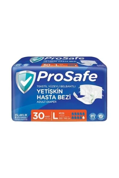 Hasta Bezi Belbantlı Large 30'lu ürün görseli