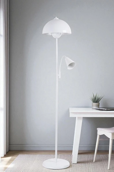 Lumexx DEVİN BEYAZ LAMBADER RETRO BAŞLIKLI ürün görseli