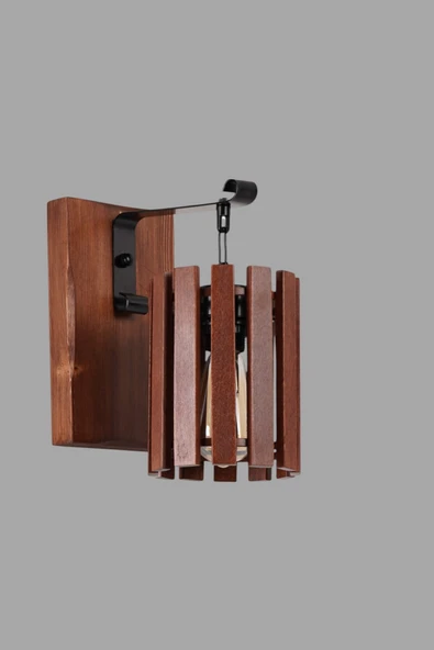 Lumexx ALKIM CEVİZ APLİK KASNAK BAŞLIKLI - Resim 3