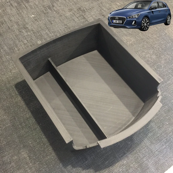 Hyundai İ30 Orta Kolçak Ayırıcı Bölme Organizeri 2017-2025 - Resim 2