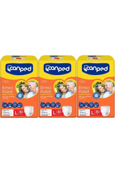 STD Canped Emici Külot Hasta Bezi Dev Eko Pk 90 Adet Büyük (3PK*30) ( TEKLİDİR ) ürün görseli