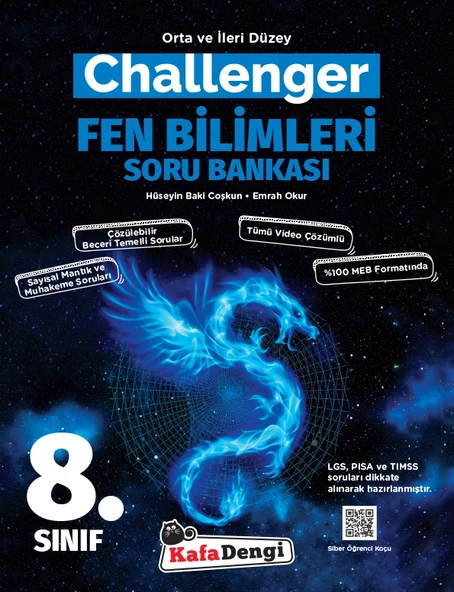 Kafa Dengi Yayınları 8. Sınıf Fen Bilimleri Challenger Soru Bankası ürün görseli