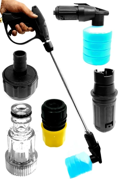 stilmax Germany Style 150 Bar 1500w Yüksek Basınçlı Bahçe Ve Oto Yıkama Makinesi - Resim 6