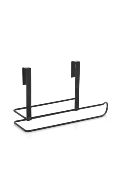 Siyah Metal Tel Kağıt Havluluk – Kapı Arkası Askılı, Pratik ve Şık Tasarım - Resim 2